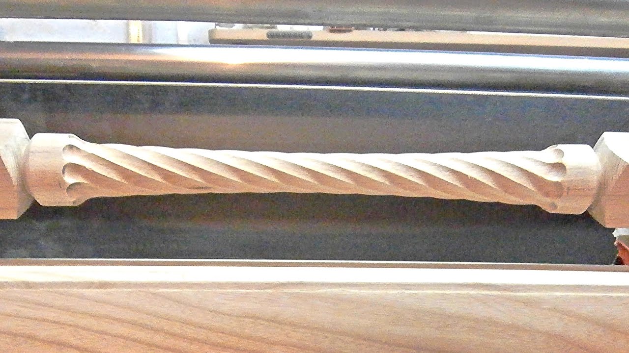 Витые балясины (каннелюр). Часть 5. The milling machine for wood. Part 5.