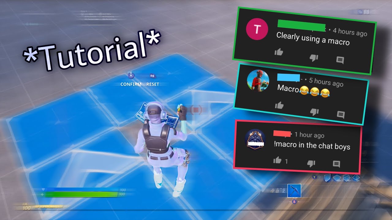 Proof that I DIDN’T EDIT MACRO/Tutorial (PS4/XBOX/PC)