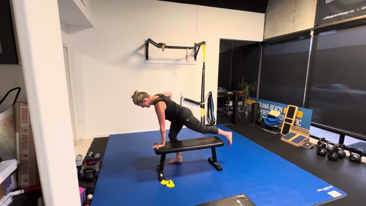 Corrective Row + Banded Squat for Posture & Hip Stability | September 24, 2025
