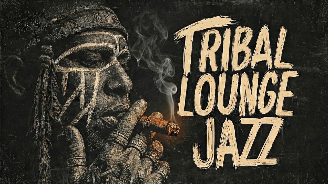 Tribal Lounge Jazz – Sacred Grooves | Brain-Soothing Jazz for Focus & Concentration