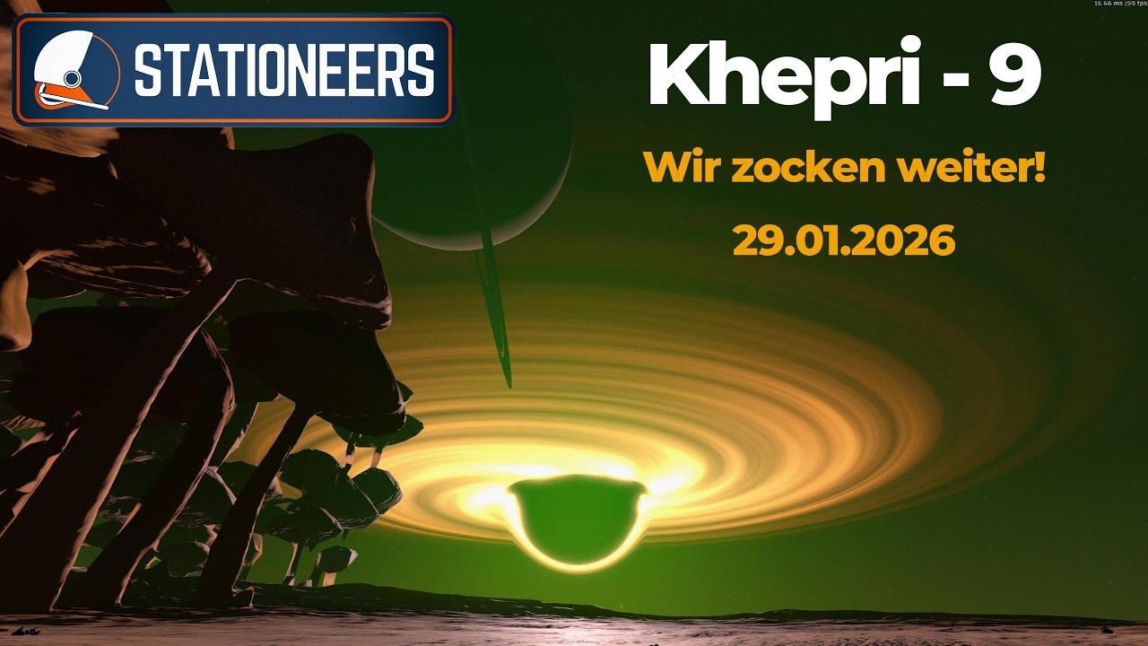 Stationeers Khepri-9 | Wir zocken weiter! | 29.01.26