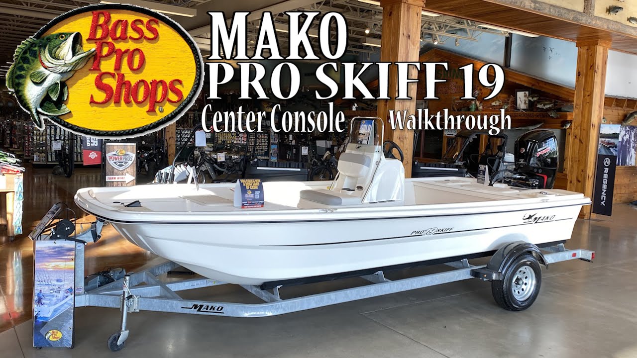 Лодки MAKO! Pro Skiff 19! Лодки Bass Pro Shop! Лучшая лодка для мелководья? Лучшая лодка для морс...