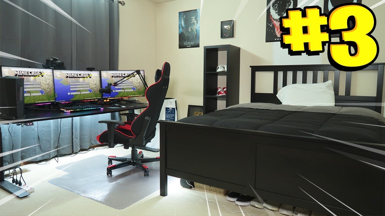 THE REVEAL! - Building My *NEW* Minecraft Gaming Room! (Venom Project Episode 3)