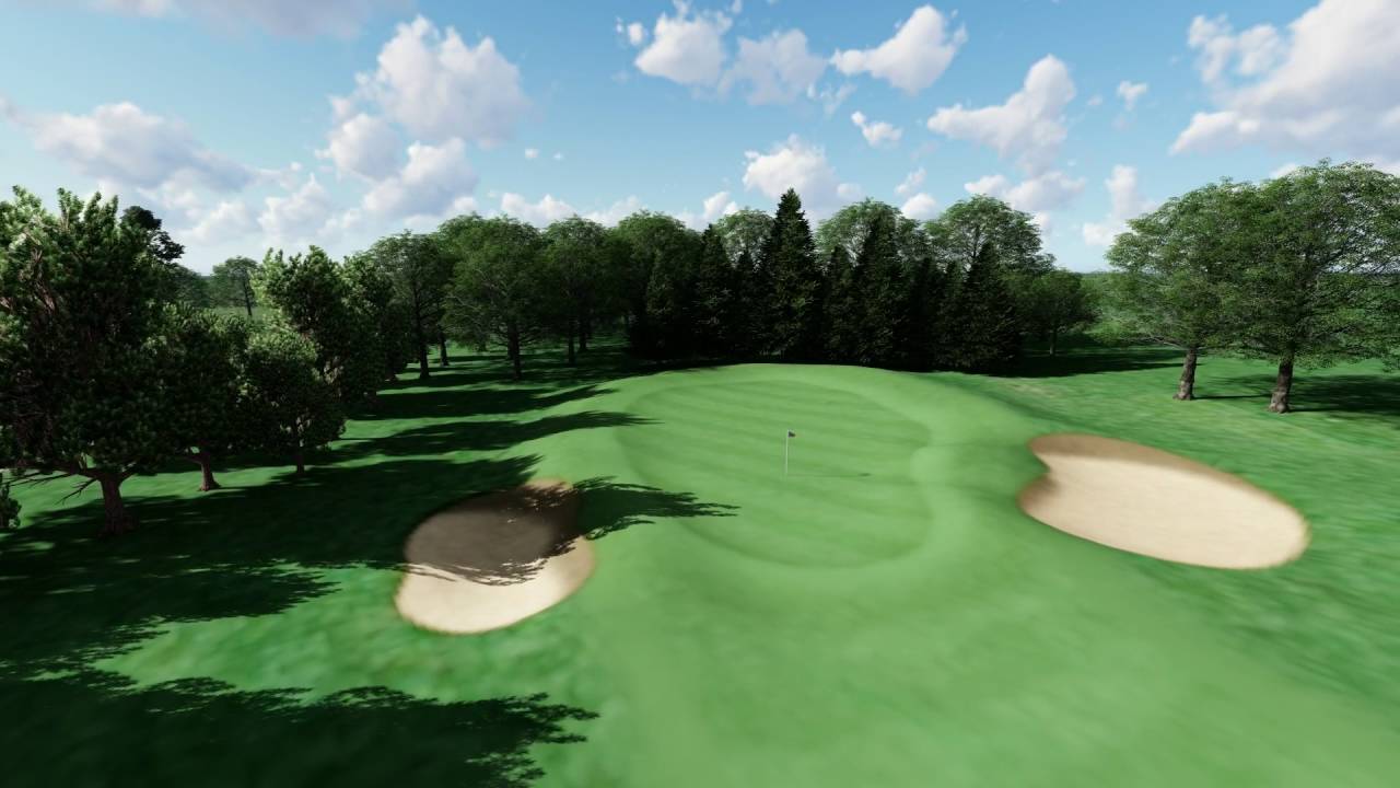 Glen Gorse Golf Club Flyover