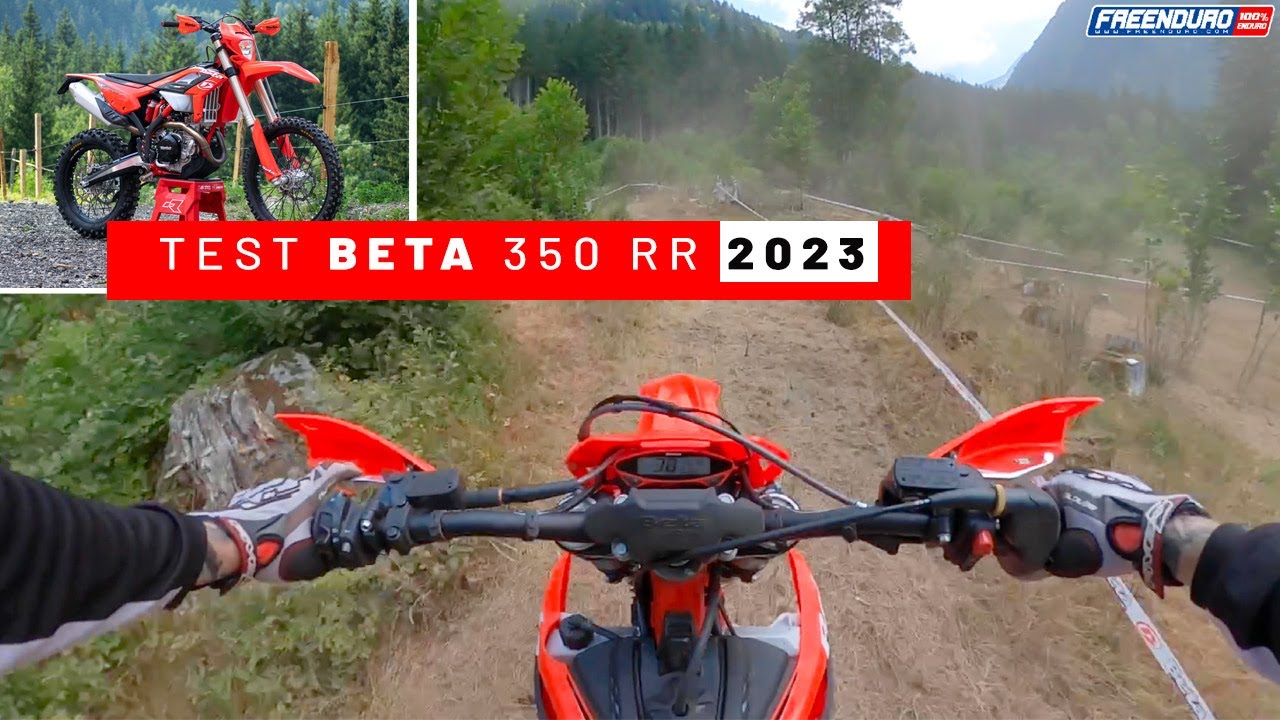 Gopro essai Beta 350 RR enduro 2023