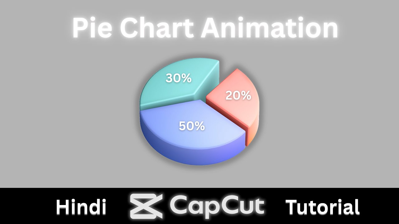 Pie Chart Animation in capcut | capcut pc