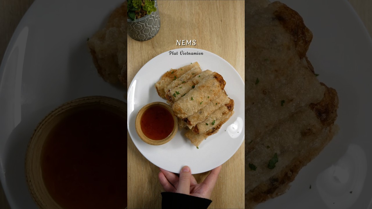 Recette de Nems, un plat traditionnel du Vietnam, facile &agrave; faire#cuisine #nem #vietnam #nems