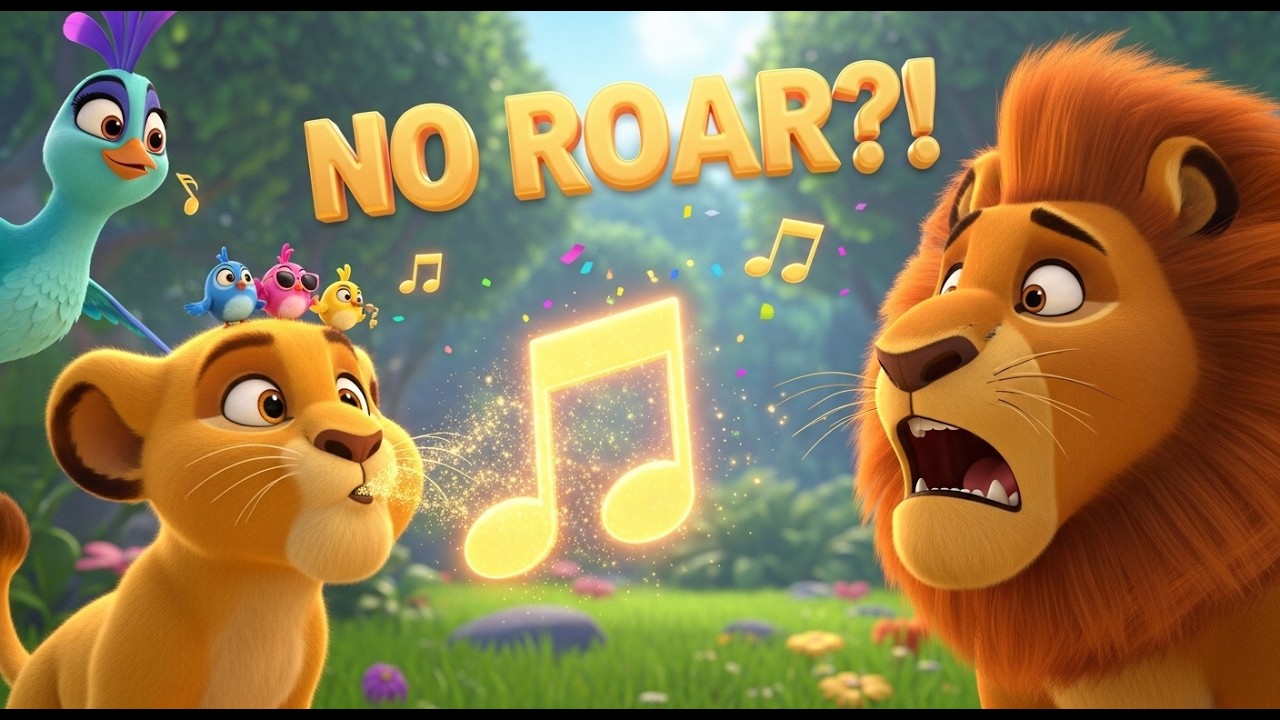 The Lion’s Silent Song 🦁 A Magical 3D Animated Adventure About Being Yourself and Saving Friends