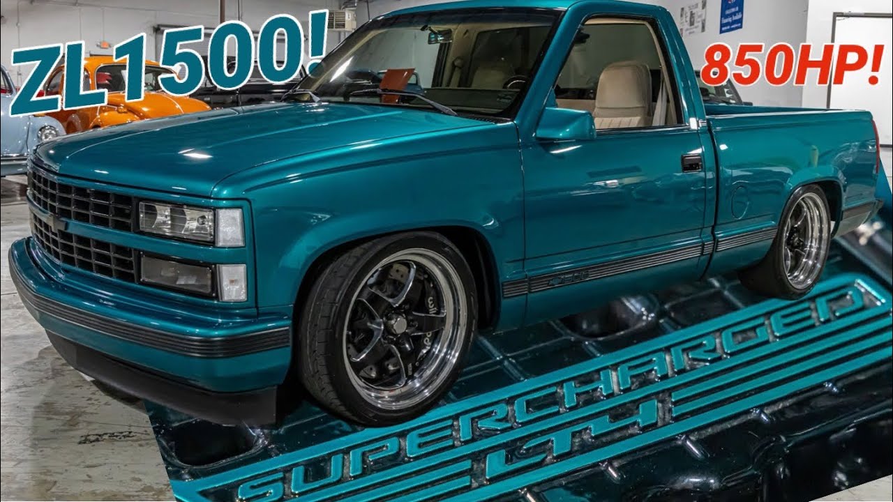 Обзор Chevrolet C1500 «ZL1500» 850 л.с. LT4 OBS 1993 года