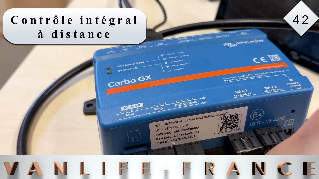 42 Pourquoi installer un Cerbo GX dans notre fourgon aménagé ?