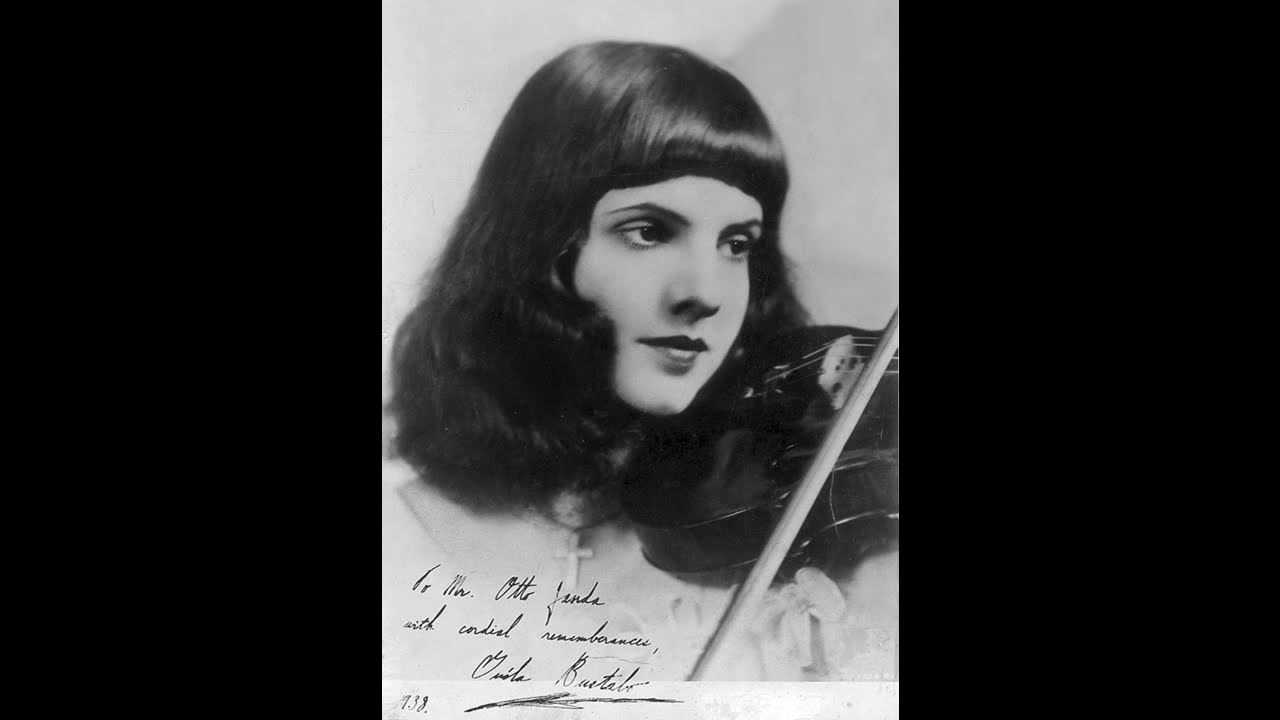 Guila Bustabo (violin) - En Bateau ('Petite Suite' - Debussy) (1935)
