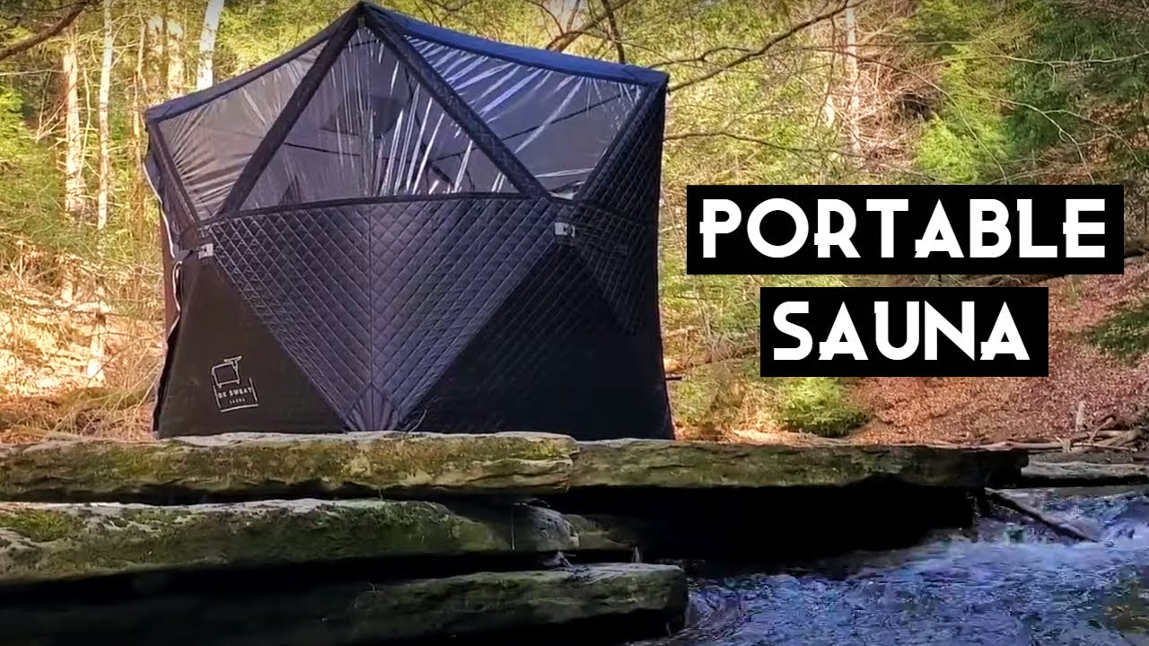 Portable Wood-Fired Sauna! 200 Degree Sauna Experience Anywhere!