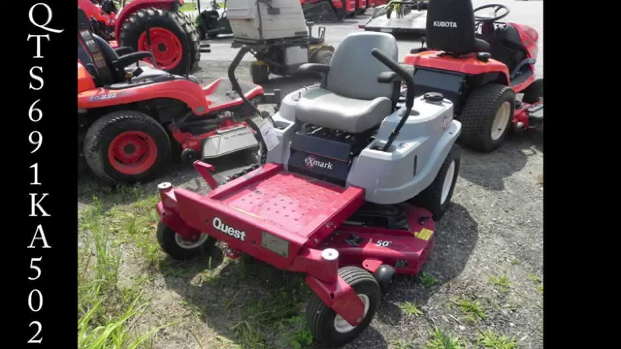 Exmark QTS691KA502 Walk Around
