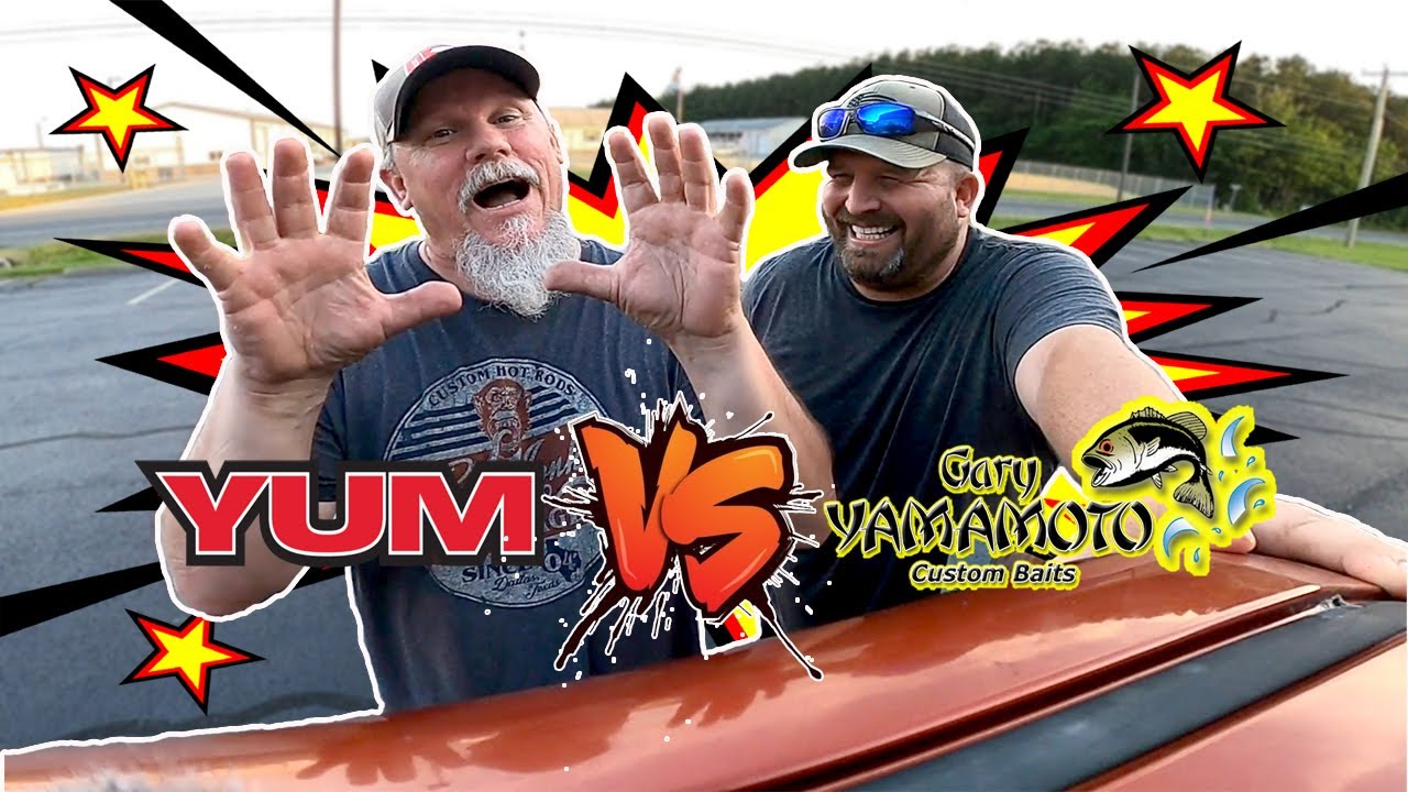 SENKO FISHING CHALLENGE - Yum Dinger Vs. Gary Yamamoto 💥🔥