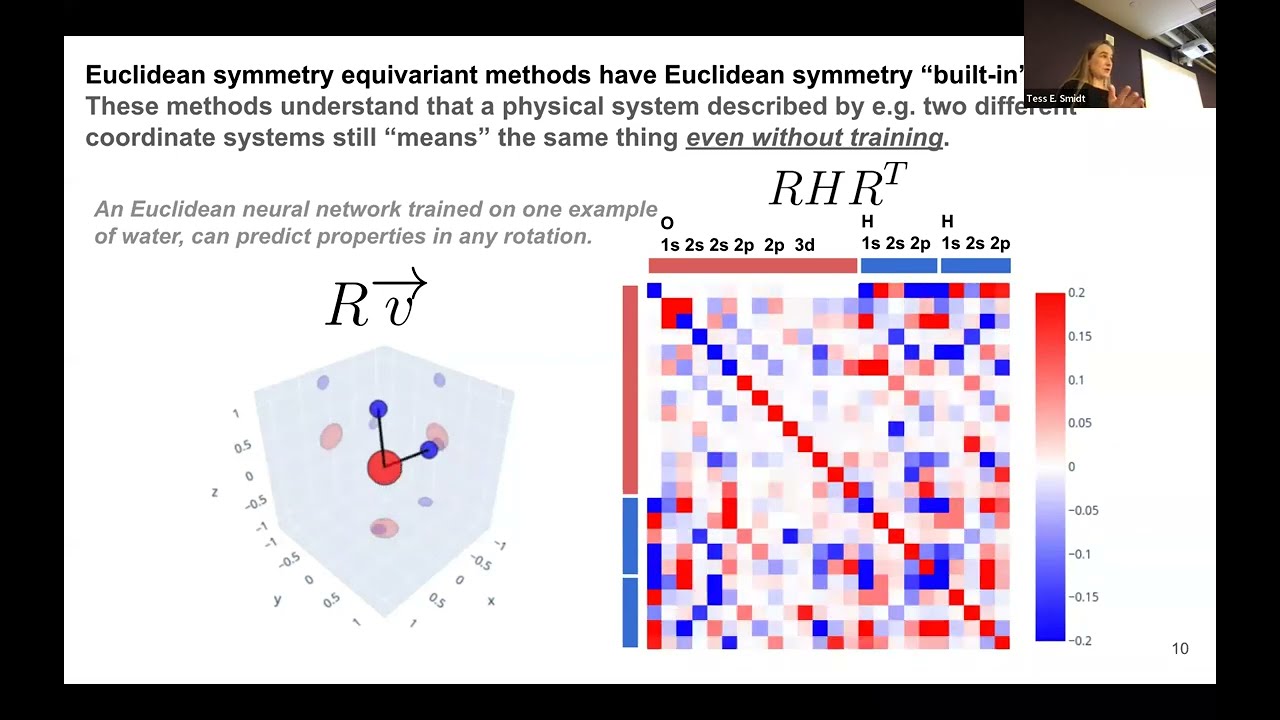 Tess Smidt - Symmetry’s made to be broken: Learning how to break symmetry with symmetry-preservin...