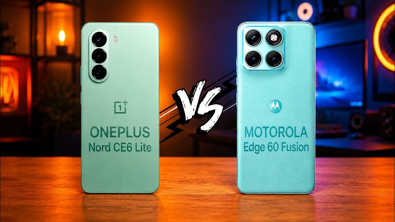 OnePlus Nord CE6 Lite vs Motorola Edge 70 Fusion 2026 🔥 Ultimate Camera Battery Gaming Test Review!