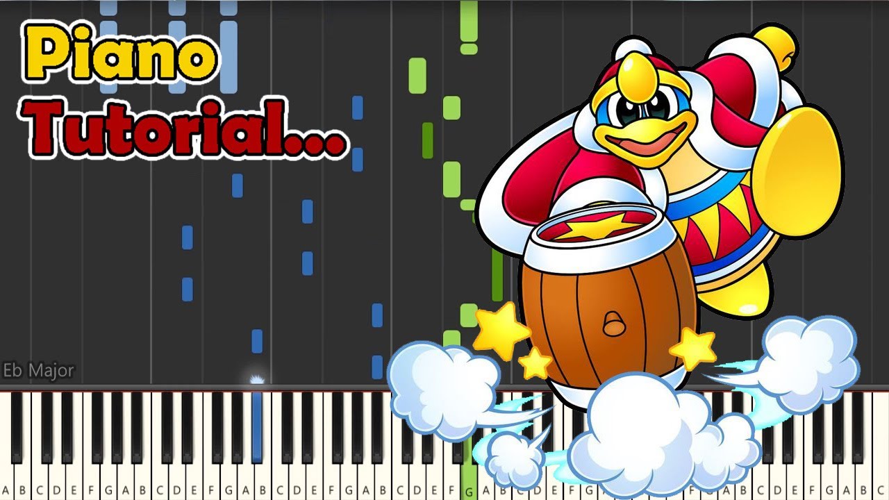 [Piano Tutorial] Kirby - King Dedede