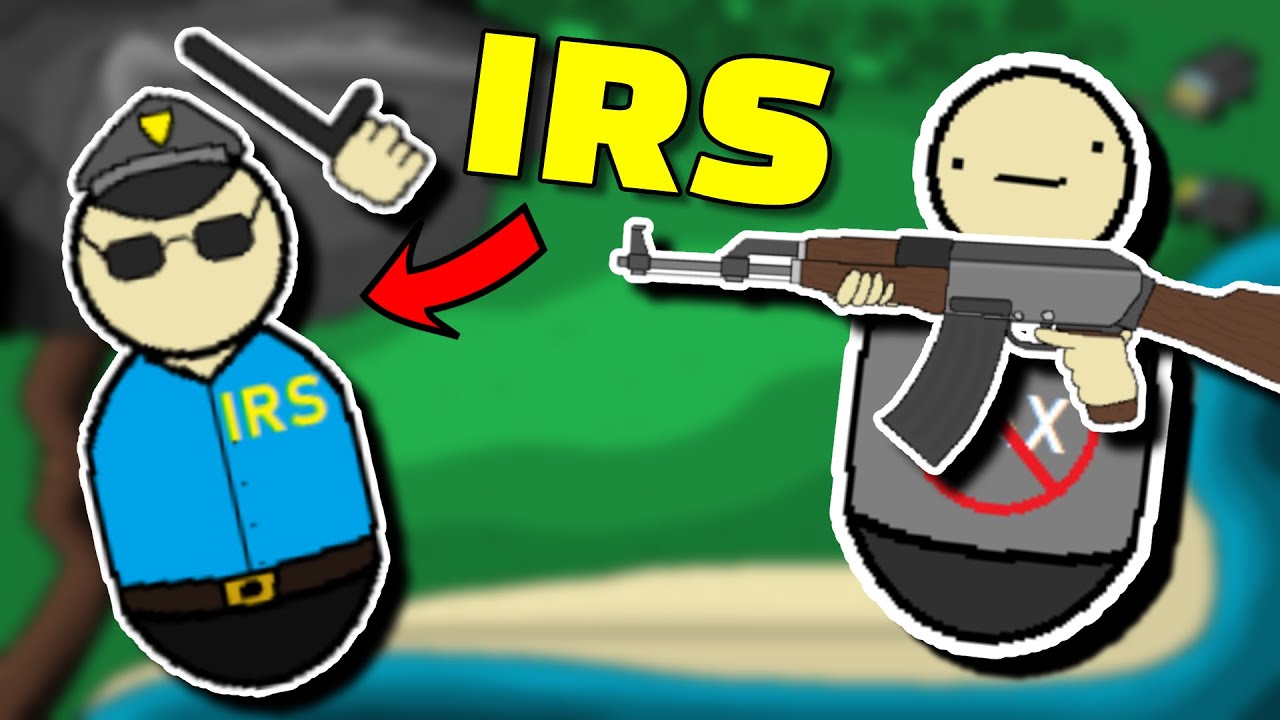 Making a game where you fight the IRS in Scratch