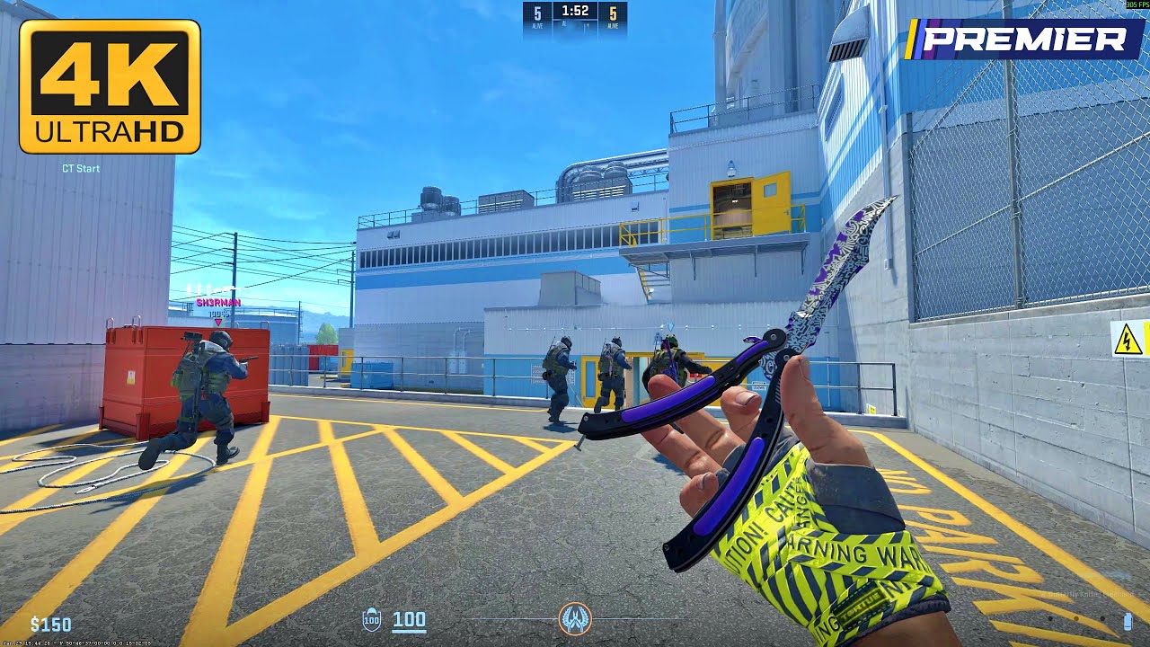 Counter Strike 2 - Nuke - Full Gameplay