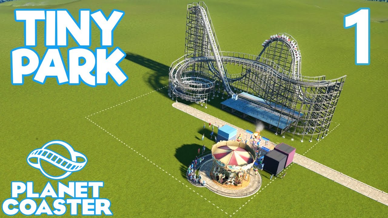 Planet Coaster TINY PARK - Part 1 - TINY WOODEN COASTER