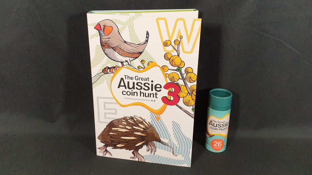 Unboxing: The Great Aussie Coin Hunt 3 Collectors Album and 26 coin set