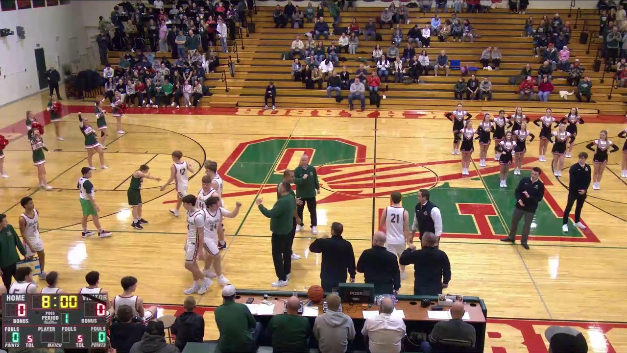 Oak Harbor vs Otsego High School Boys' JuniorVarsity Basketball