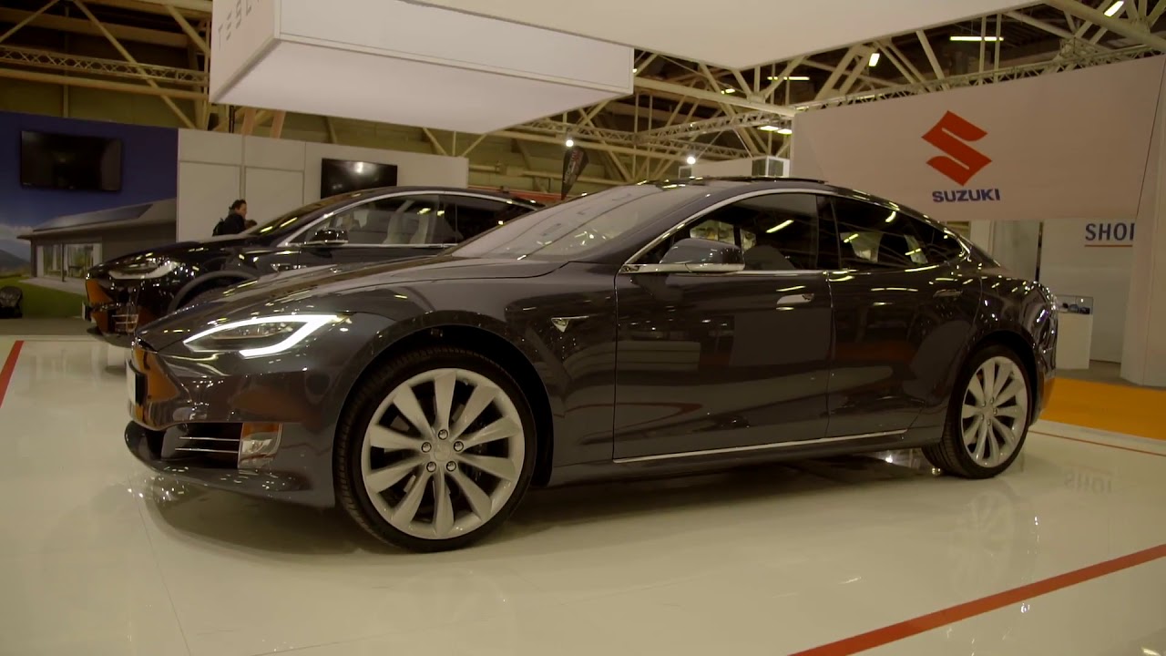 Tesla Stand at Bologna Motor Show 2017