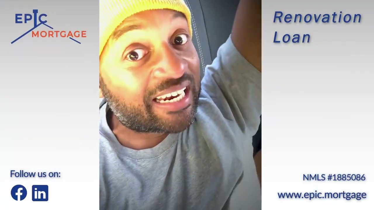 Epic Mortgage #18 Renovation Loan - Damon's Journey to Home Upgrades with Epic Mortgage