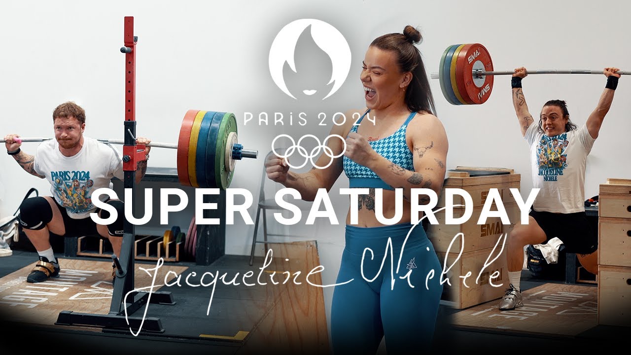 Pre Olympics Super Saturday With Jacqueline Nichele And Some Huge Lifts From The Team.