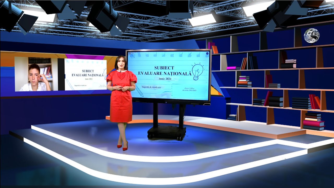 TeleŞcoala: Limba şi literatura română clasa a VIII-a – Subiect EN 2024 – prima parte (@TVR2)