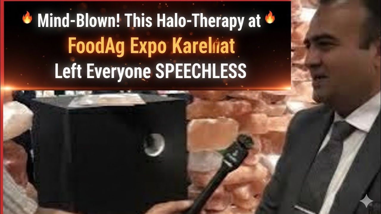 This Salt Room Therapy at FoodAg Expo Karachi Surprised Everyone | Hub Salt