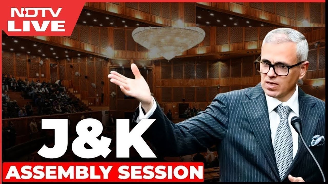 Jammu Kashmir Assembly LIVE | J&K Assembly Budget session | CM Omar Abdullah | NC | INC Congress