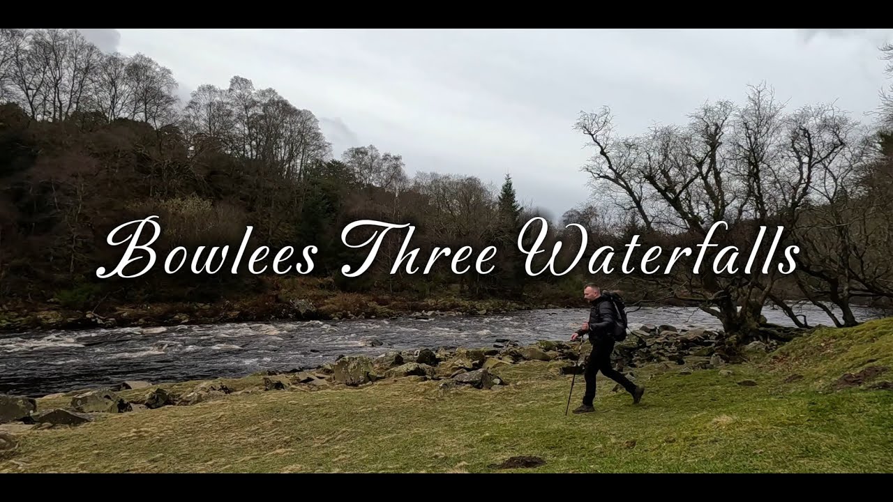 Hiking Bowlees Three Waterfalls and Hare Hill - A Hiking Movie