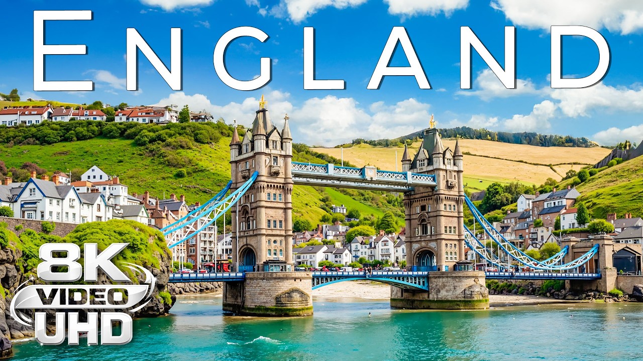 BEST OF 8K ULTRA HD ENGLAND - The Stunningly Diverse Landscapes of the 