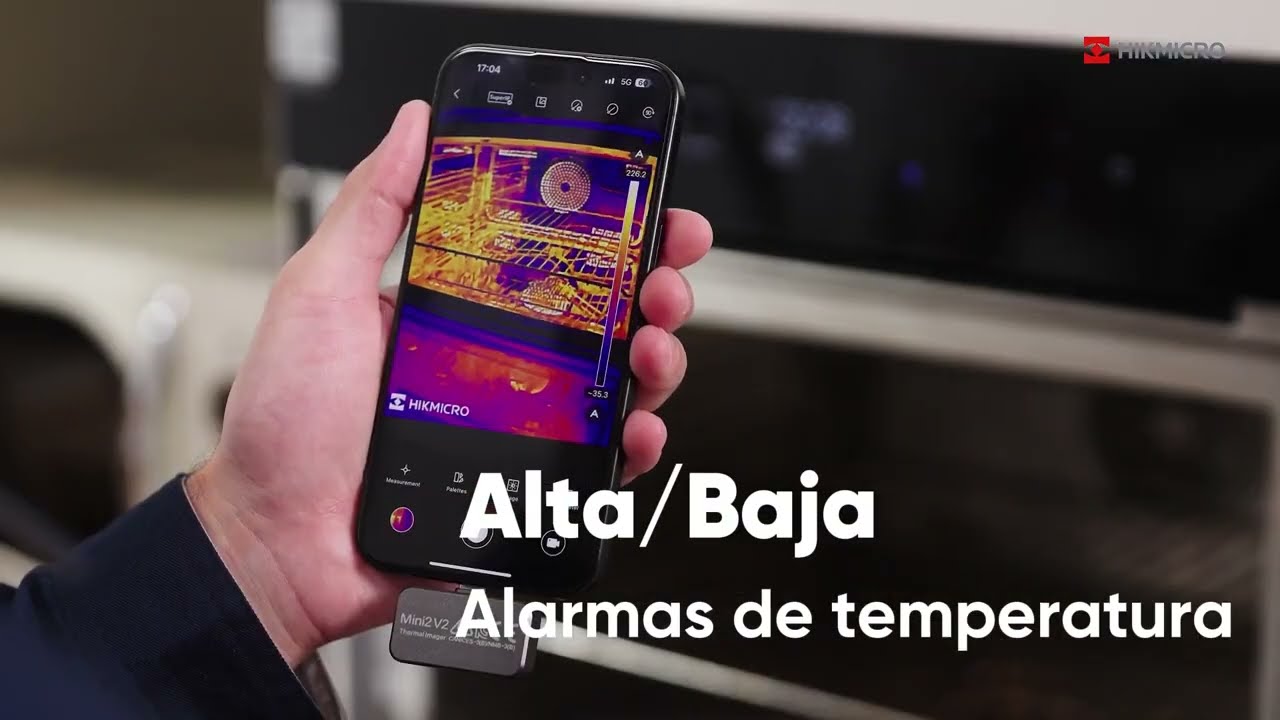 C&aacute;mara T&eacute;rmica HIKMICRO Mini2 V2 para celular y tablet.