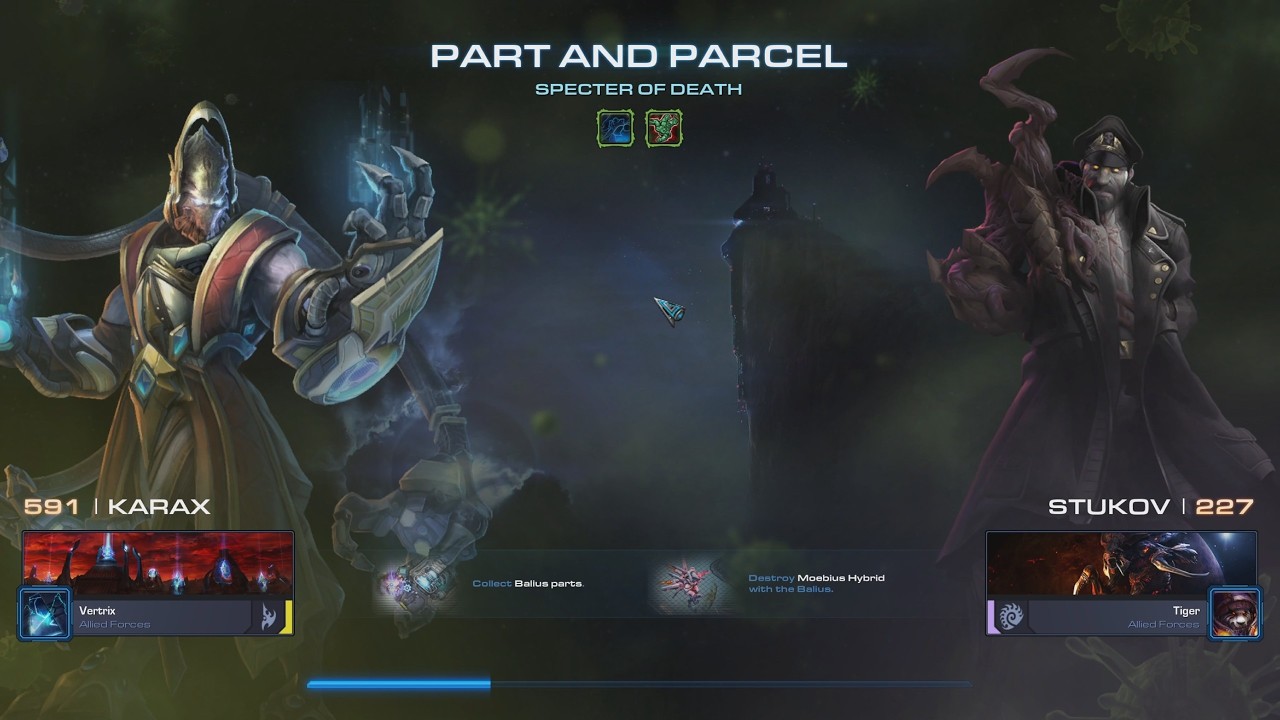 Starcraft 2: Mutation 516 - Specter of Death - Karax, Stukov