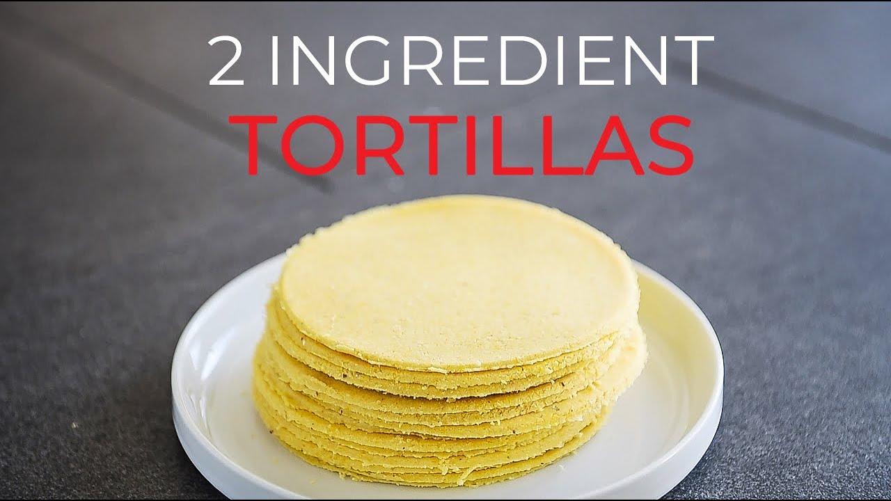 SO EASY!  How to make homemade Corn Tortillas for Tacos!
