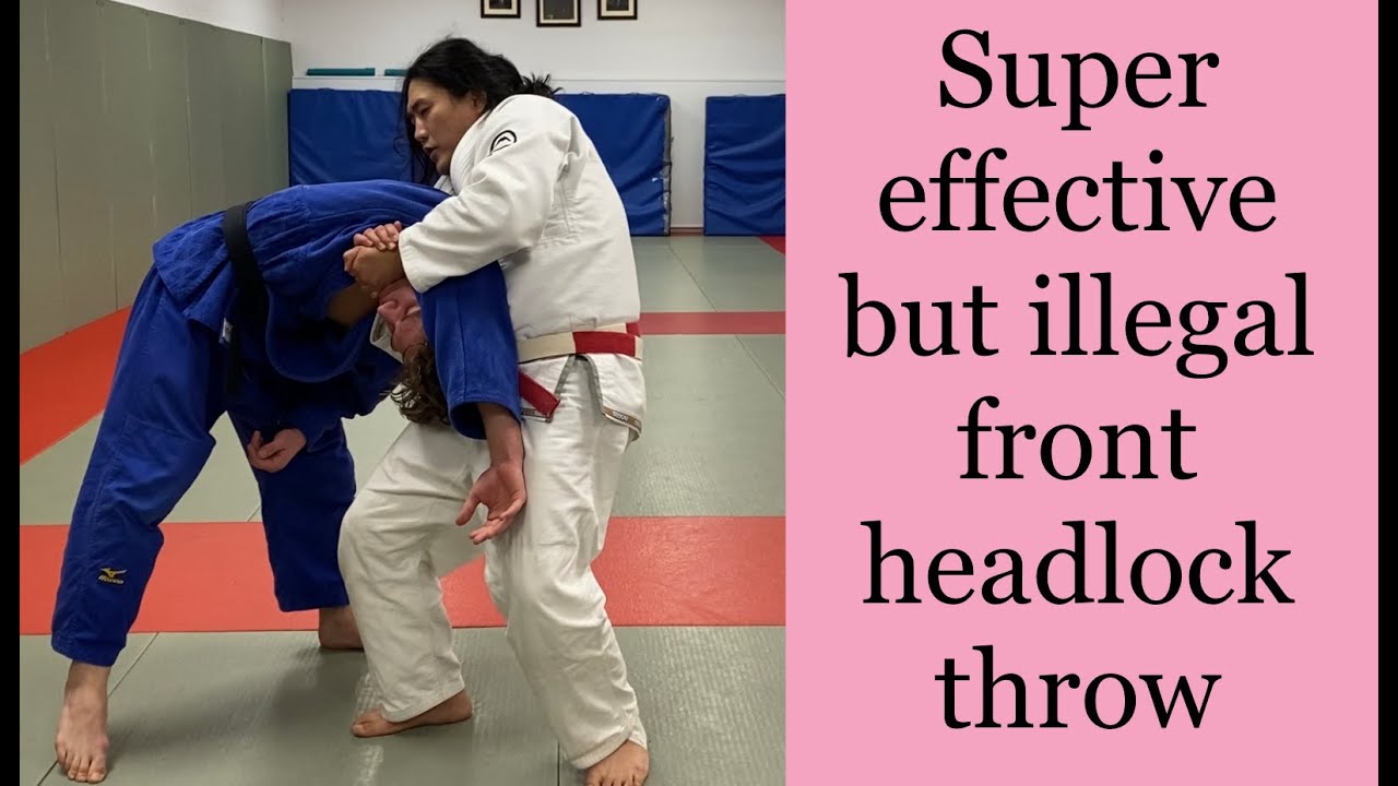 Front headlock throw