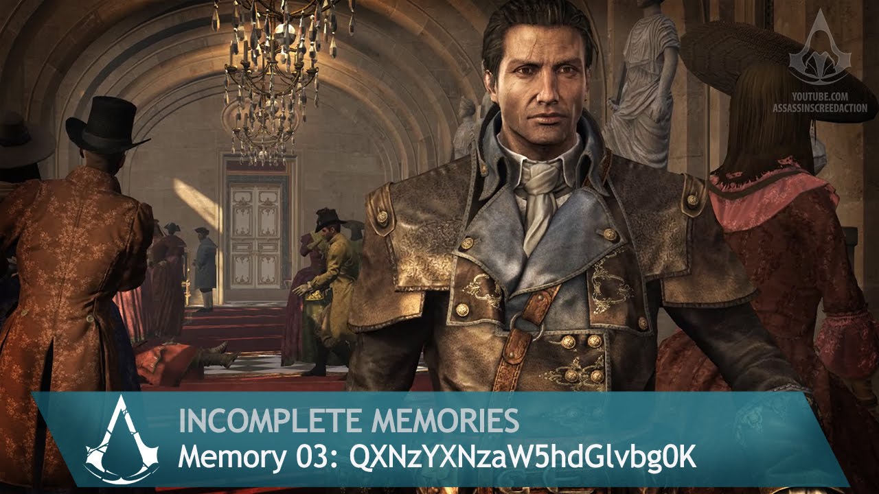 Assassin's Creed: Rogue - Incomplete Memory 3: QXNzYXNzaW5hdGIvbg0K [100% Sync]