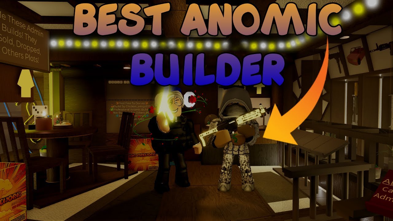 VIDEO WITH BEST BUILDER IN ANOMIC | Roblox