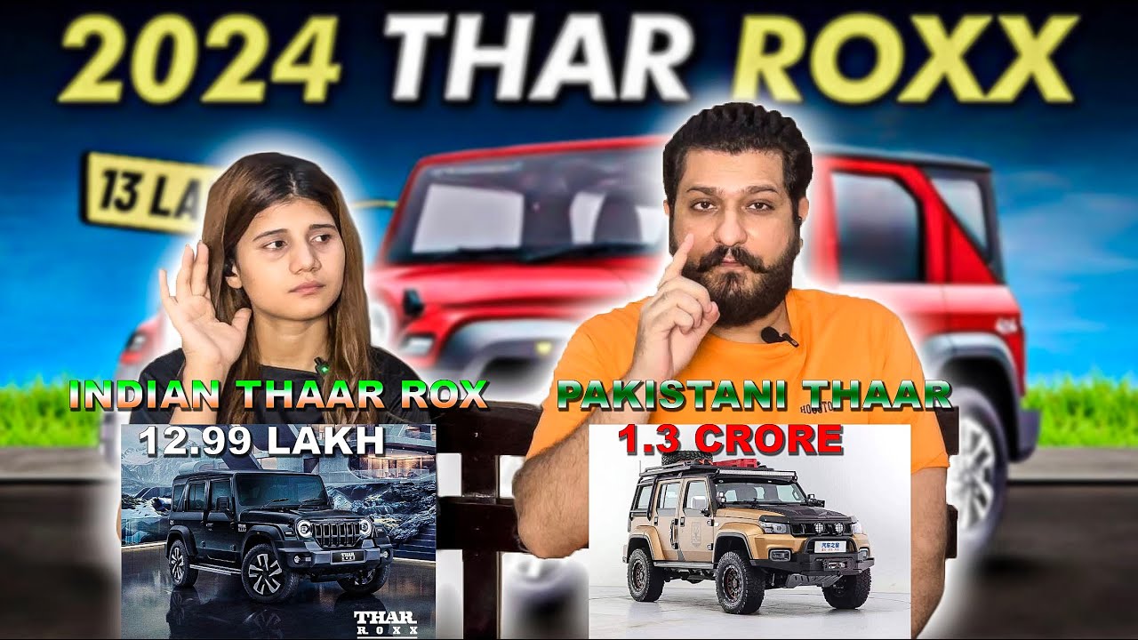 Mahindra Thar Roxx Pakistani Reaction || Reaction Studio