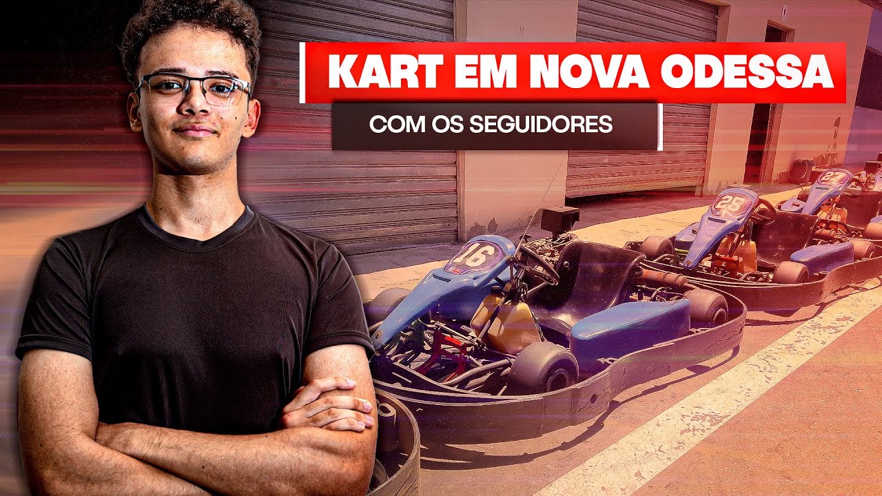 Kart - PISTA NOVA, DISPUTA INSANA! - Kartódromo de Nova Odessa