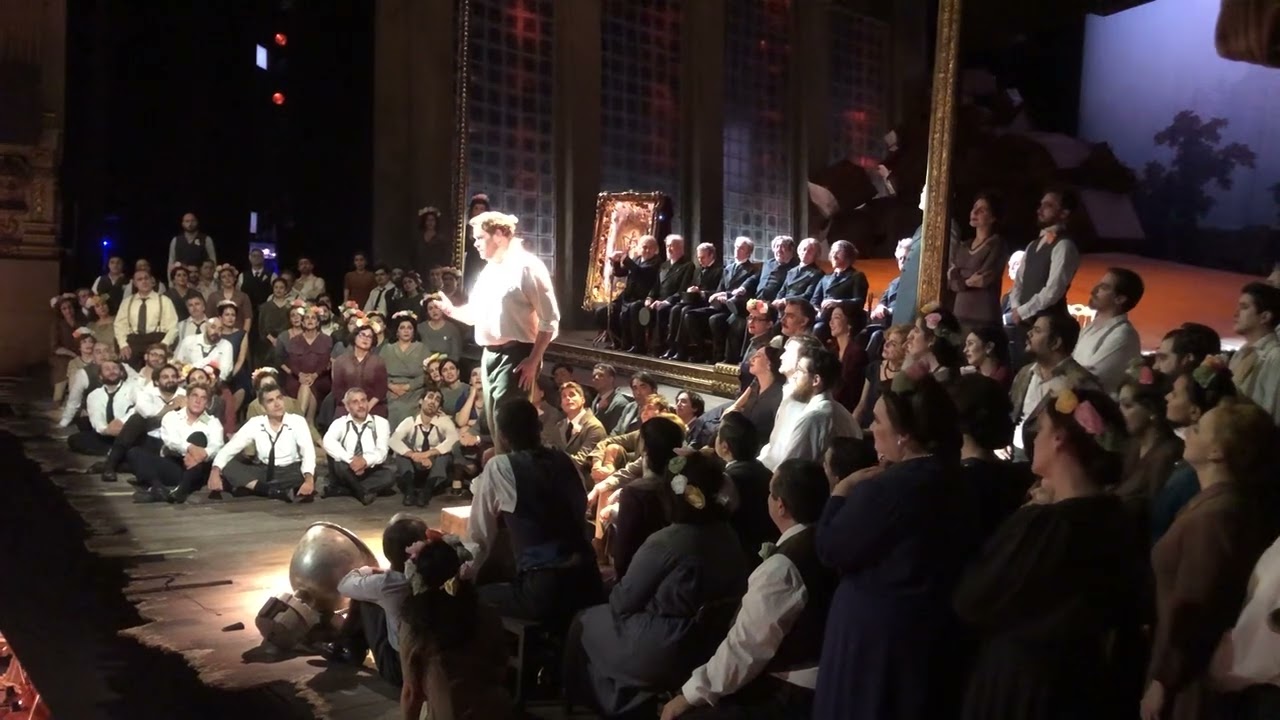 “Meistersinger”(“Morgenlich .. “) Tomislav Muzek /Coro Teatro Real/Heras Casado/ José Luis Basso