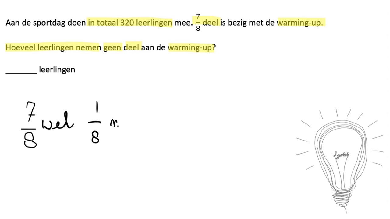 Breuken: Verhaaltjessom & uitleg - gemiddeld 4