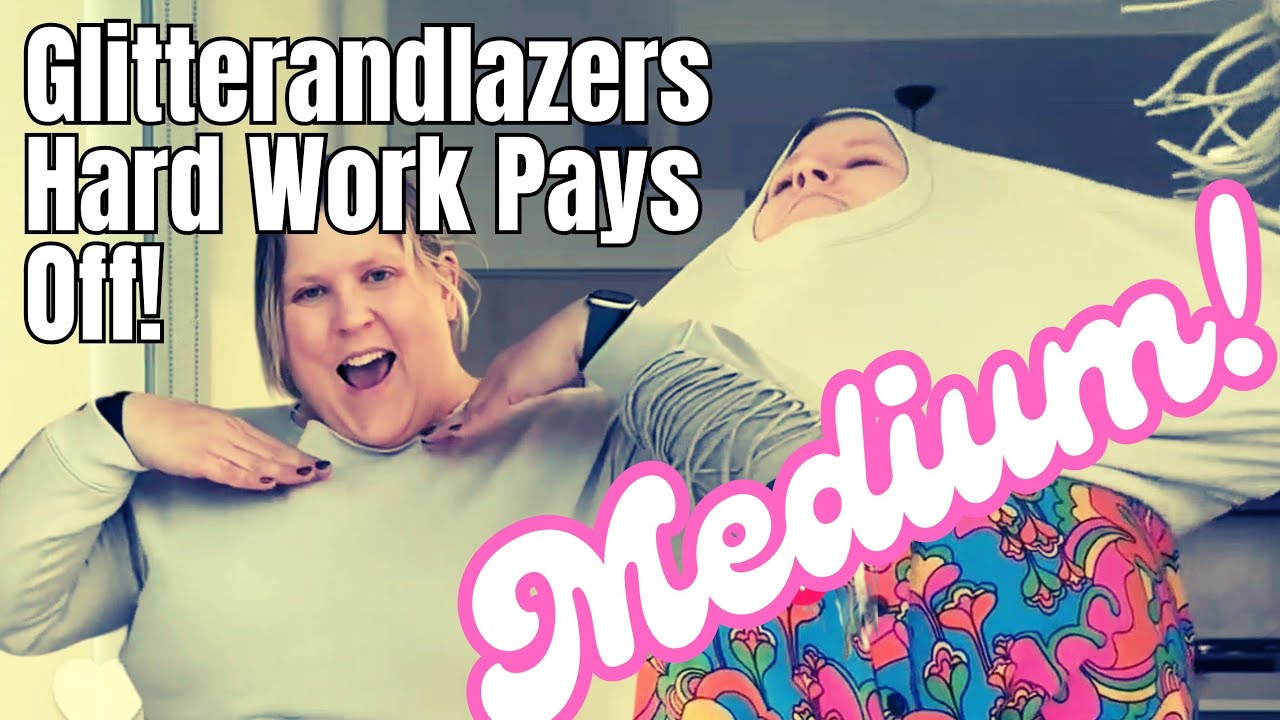 Glitterandlazers Hard Work Has Paid Off She Wears A Size Medium Now & She Scrambles | Reaction