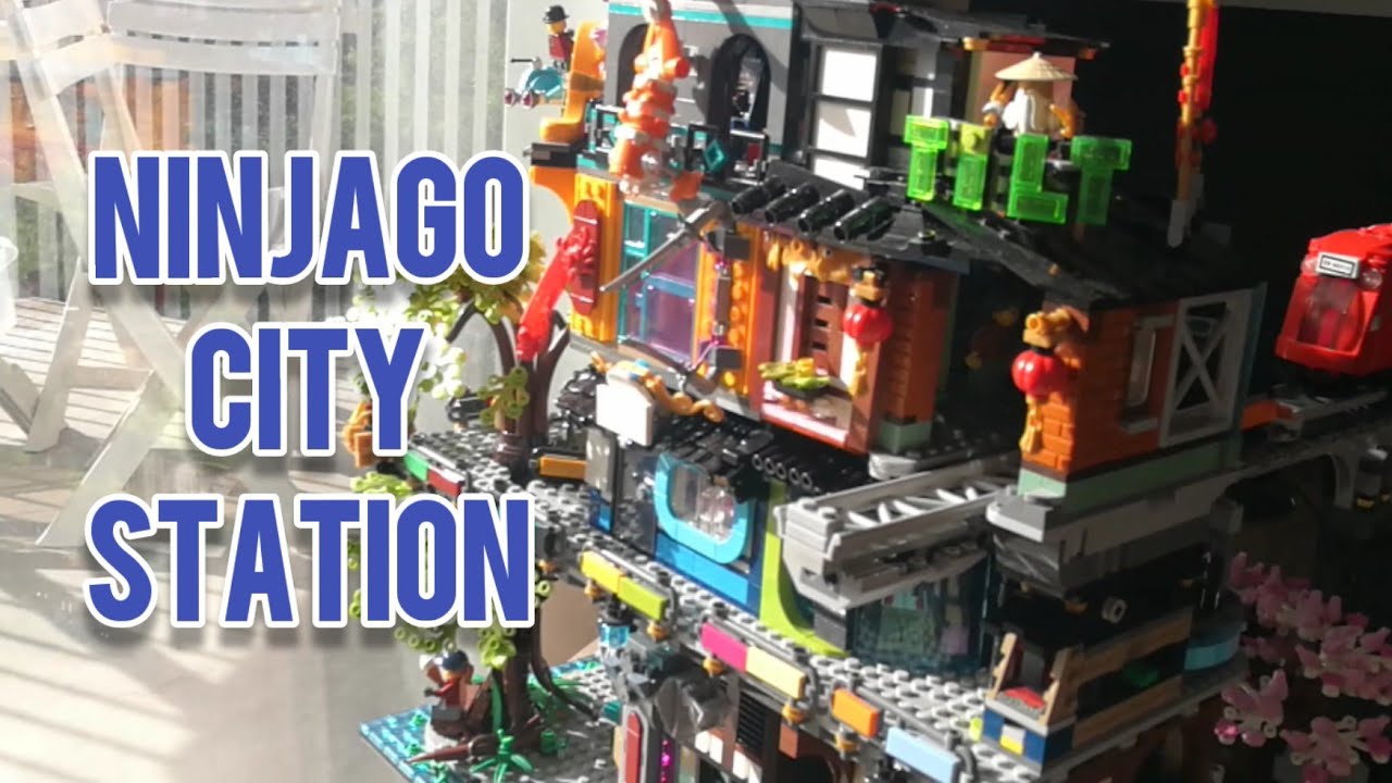 Ninjago City Station (MOC) / Gardens (71741) Expansion