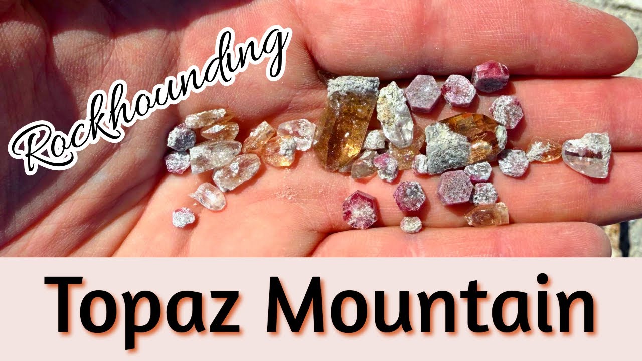 Rockhounding Gems at Topaz Mountain