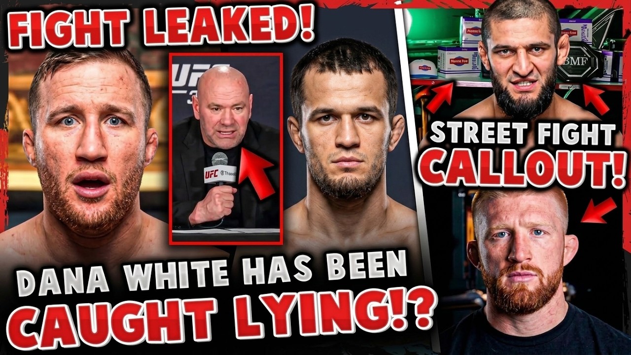 FIGHT LEAKED: Gaethje vs Usman Nurmagomedov!? Khamzat Street Fight Callout! | MMA News