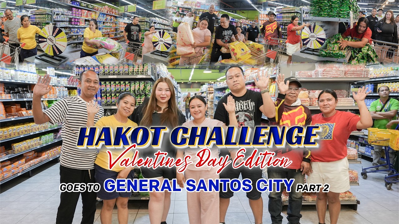 HAKOT CHALLENGE | 14 DAYS OF VALENTINES IN GENERAL SANTOS CITY - PART 2 🛍 🛒 | MARICEL P. TULFO