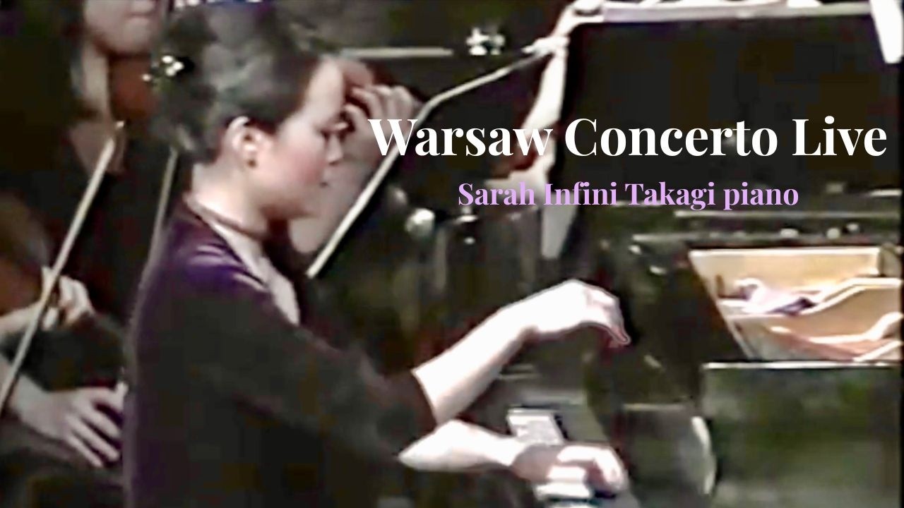 Warsaw Concerto – Sarah Infini Takagi, Piano | Lexington Sinfonietta Live Concert Recording 2000